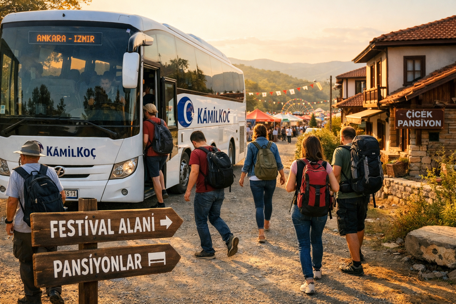 Festival bolgesine ulasim ve konaklama secenekleri